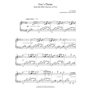 Eric's Theme (from Chariots Of Fire) (as performed by Sacha Puttnam)